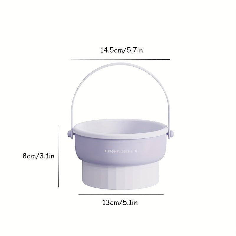 Silicone Makeup Brush Cleaner and Drying Rack