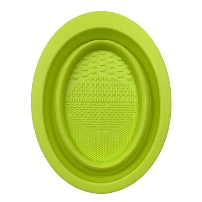 Silicone Makeup Brush Cleanser Mat & Bowl