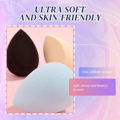 3 Pack Beauty Eggs Gourd Water Drops Makeup Sponge Makeup Eggs Stereo Puff