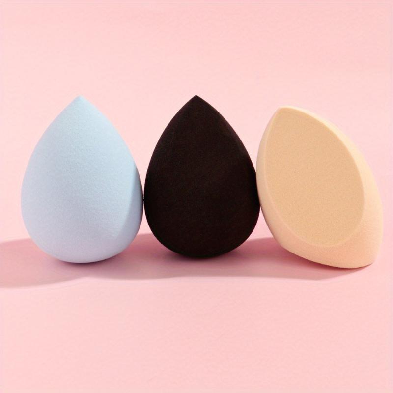 3 Pack Beauty Eggs Gourd Water Drops Makeup Sponge Makeup Eggs Stereo Puff