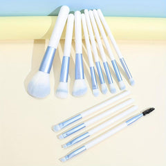12pcs Makeup Brush Set Soft Hair Brushes for Powder Blush Eye Shadow