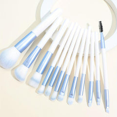 12pcs Makeup Brush Set Soft Hair Brushes for Powder Blush Eye Shadow