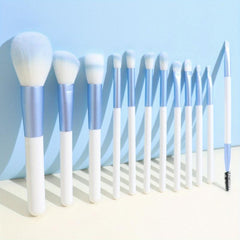 12pcs Makeup Brush Set Soft Hair Brushes for Powder Blush Eye Shadow