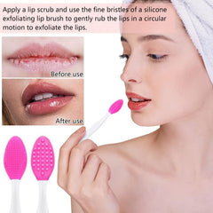 Soft Silicone Lip Scrub Brush for Fuller Lips Exfoliator