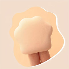 2pcs Cat Claw Makeup Sponges for Contouring, Soft Powder Puff Under Eyes