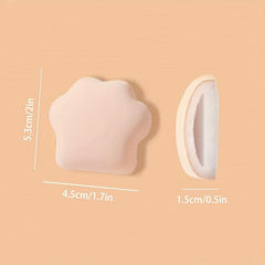 2pcs Cat Claw Makeup Sponges for Contouring, Soft Powder Puff Under Eyes