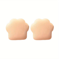 2pcs Cat Claw Makeup Sponges for Contouring, Soft Powder Puff Under Eyes