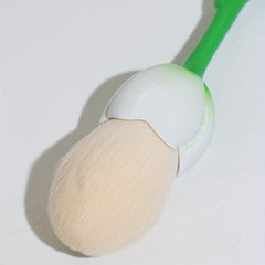 Rose Makeup Brush Blush Face Powder Kabuki Brush