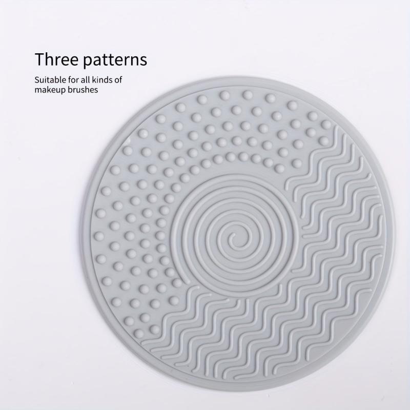 Silicone Makeup Brush Cleaning Mat - Instantly Clean Brushes