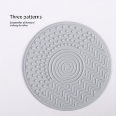 Silicone Makeup Brush Cleaning Mat - Instantly Clean Brushes