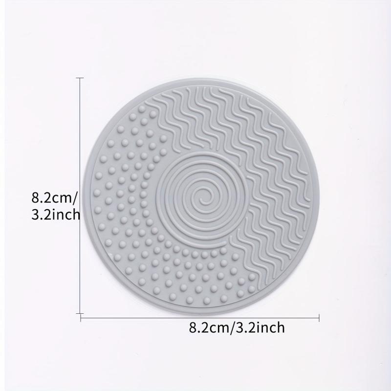 Silicone Makeup Brush Cleaning Mat - Instantly Clean Brushes