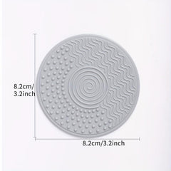 Silicone Makeup Brush Cleaning Mat - Instantly Clean Brushes