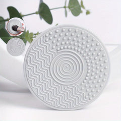 Silicone Makeup Brush Cleaning Mat - Instantly Clean Brushes