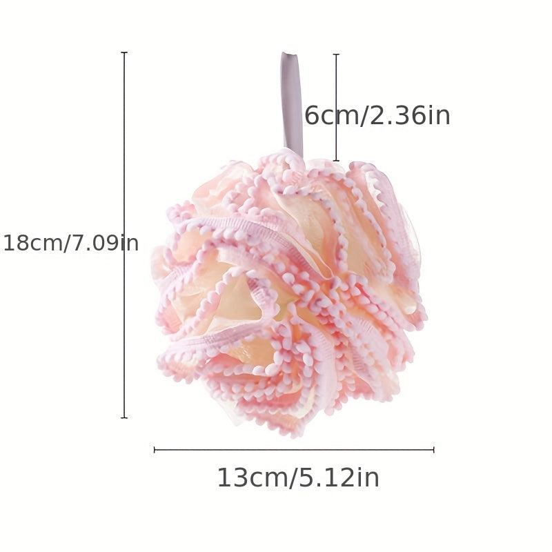 4 Pack Loofah Sponge Shower Bath Scrubber Exfoliator