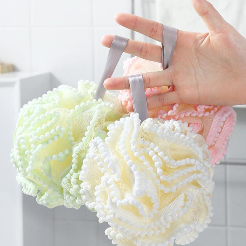 4 Pack Loofah Sponge Shower Bath Scrubber Exfoliator