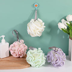 4 Pack Loofah Sponge Shower Bath Scrubber Exfoliator