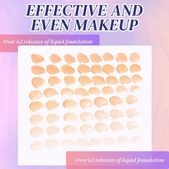 6pcs Soft Face Makeup Puff Beauty Setting Powder Puffs