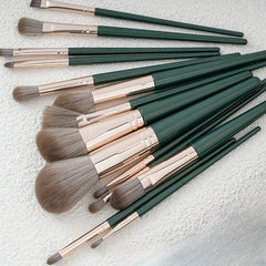 14pcs Makeup Brushes Set Soft Fluffy Synthetic Hair For Foundation Eyeshadow
