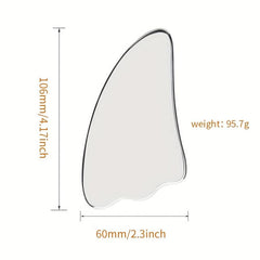 Stainless Steel Heart-Shaped Gua Sha Facial Tool for Skin Tightening & Massage