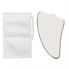 Stainless Steel Heart-Shaped Gua Sha Facial Tool for Skin Tightening & Massage