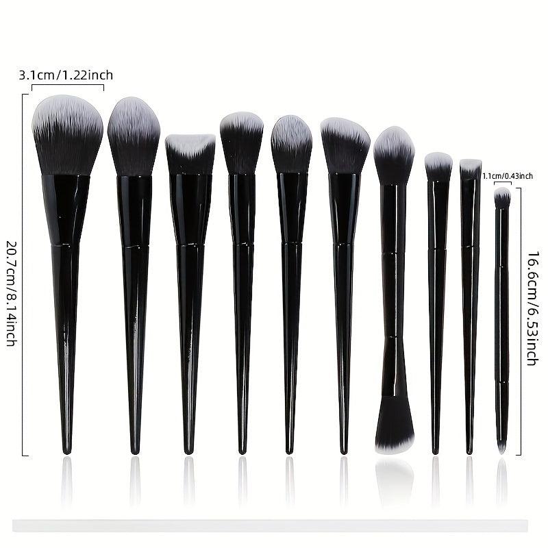 Makeup Brushes Set Loose Powder Blush Foundation Contouring Eye Brush
