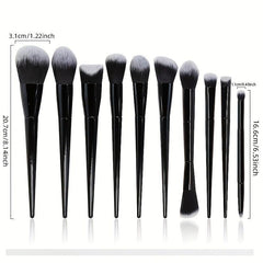Makeup Brushes Set Loose Powder Blush Foundation Contouring Eye Brush