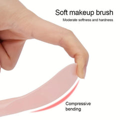 1PC Double Head Silicone Brush Face Mask Glue Stirring Stick Easy To Clean
