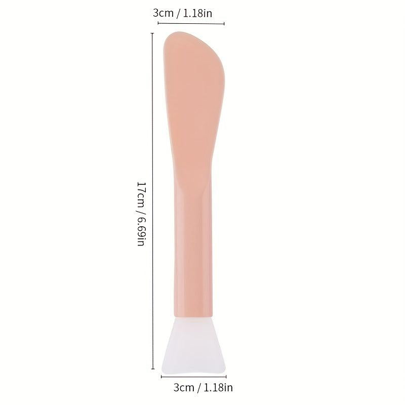 1PC Double Head Silicone Brush Face Mask Glue Stirring Stick Easy To Clean