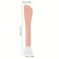 1PC Double Head Silicone Brush Face Mask Glue Stirring Stick Easy To Clean