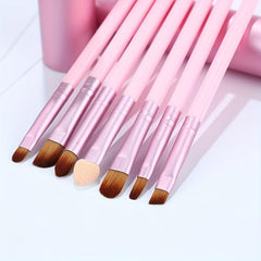 7PC Eye Makeup Brush Set Concealer Eyebrow Lip Eyeshadow Nose Beauty Tool