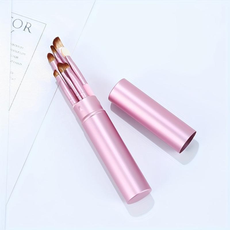 7PC Eye Makeup Brush Set Concealer Eyebrow Lip Eyeshadow Nose Beauty Tool