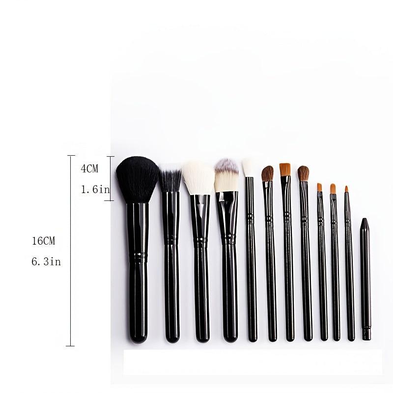 12pcs Makeup Brush Set for Contouring Eyes