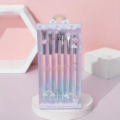 6pcs 7pcs Synthetic Makeup Brush Set with Case
