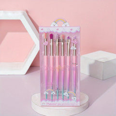 6pcs 7pcs Synthetic Makeup Brush Set with Case