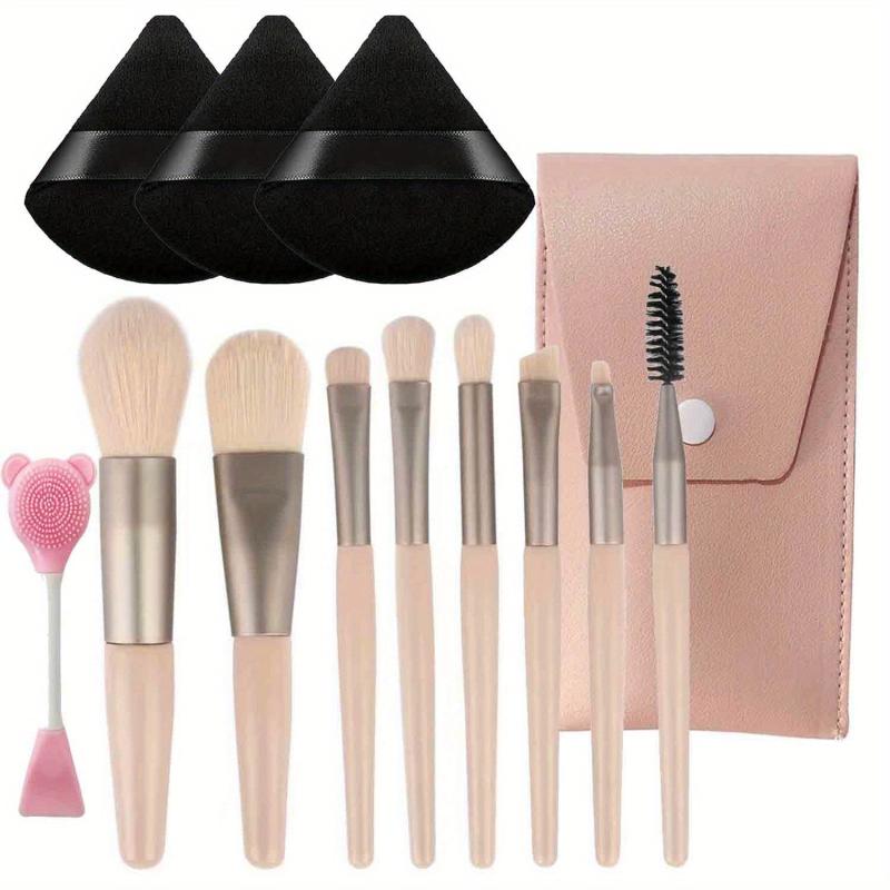 12 Pcs Makeup Brushes Set with Beauty Accessories