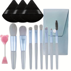 12 Pcs Makeup Brushes Set with Beauty Accessories