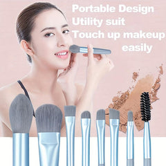 12 Pcs Makeup Brushes Set with Beauty Accessories