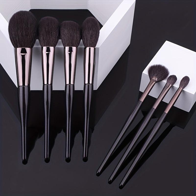 Makeup Brush Set 15 Pcs Fine Wool Birch Handle Powder Eye Shadows Blush Brushes