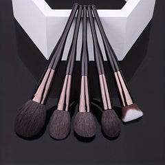 Makeup Brush Set 15 Pcs Fine Wool Birch Handle Powder Eye Shadows Blush Brushes