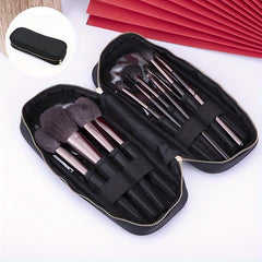 Makeup Brush Set 15 Pcs Fine Wool Birch Handle Powder Eye Shadows Blush Brushes