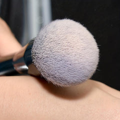 Vegan Face Blush Brush for Contouring & Defining with Powder Blush & Bronzer