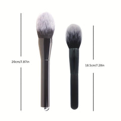 Vegan Face Blush Brush for Contouring & Defining with Powder Blush & Bronzer