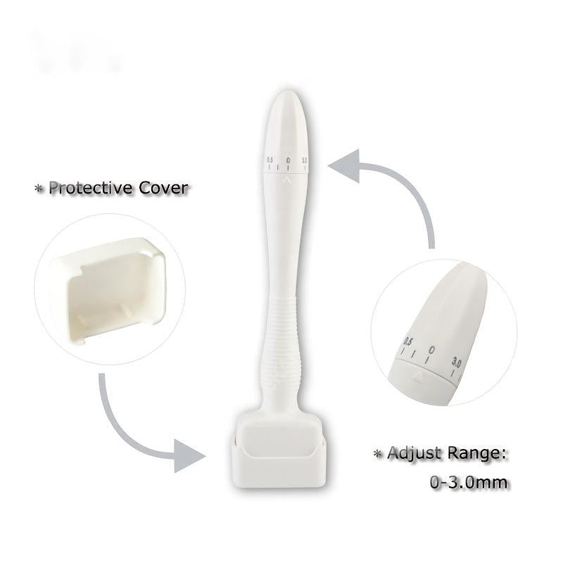 Adjustable Microneedling Derma Stamp for Smooth Skin