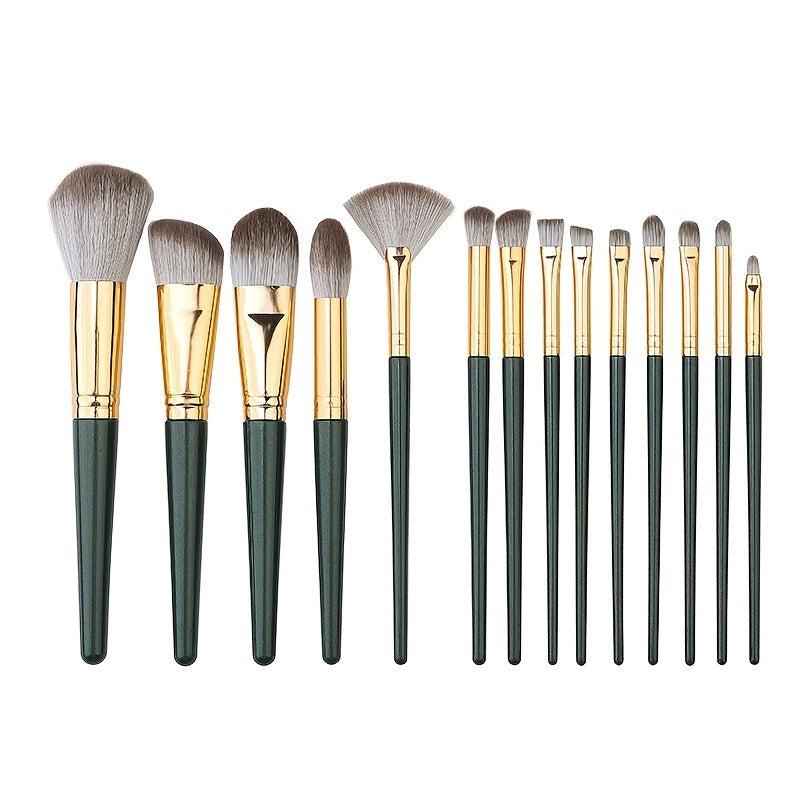 14pcs Makeup Brush Set with Storage Bag for Artists