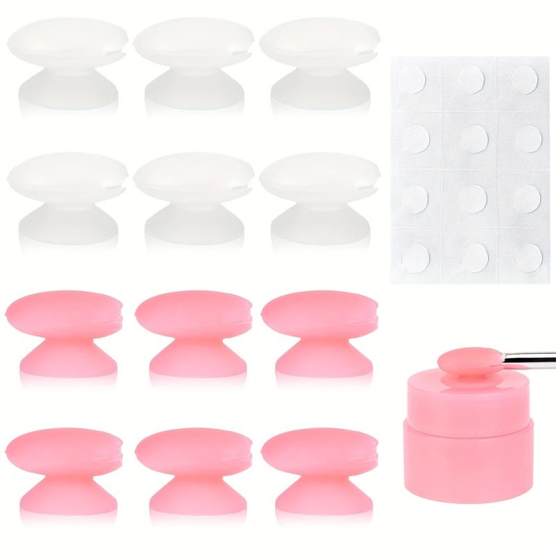 Soft Silicone Lip Brush Cover for Lipstick Lip Gloss Lip Balm - 6/12pcs