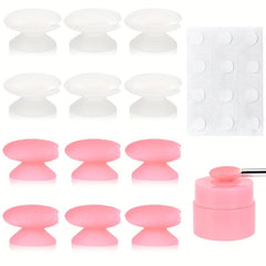 Soft Silicone Lip Brush Cover for Lipstick Lip Gloss Lip Balm - 6/12pcs