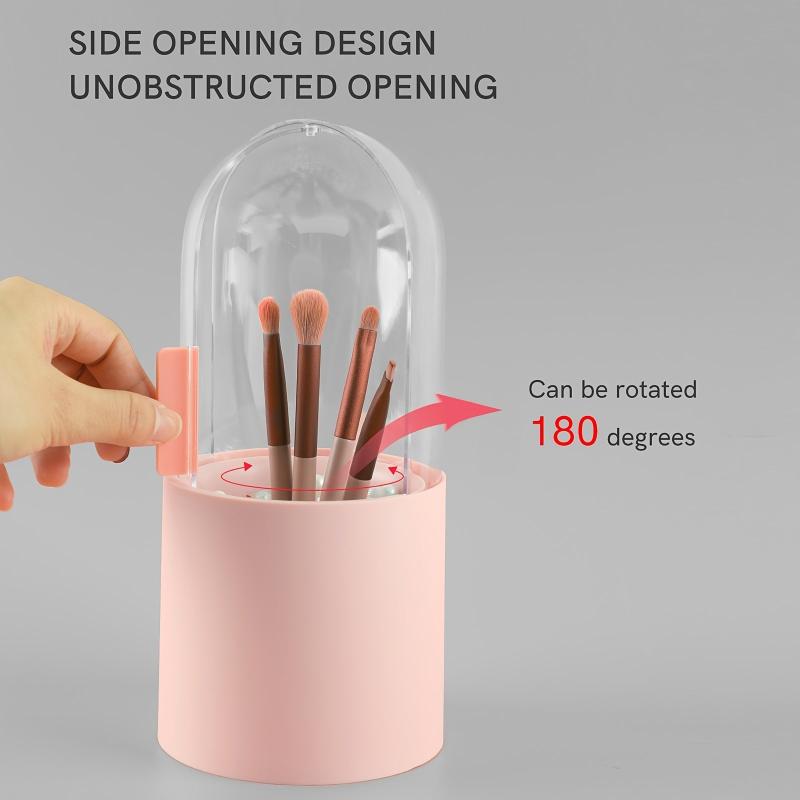 Plastic Makeup Brush Holder Organizer for Vanity