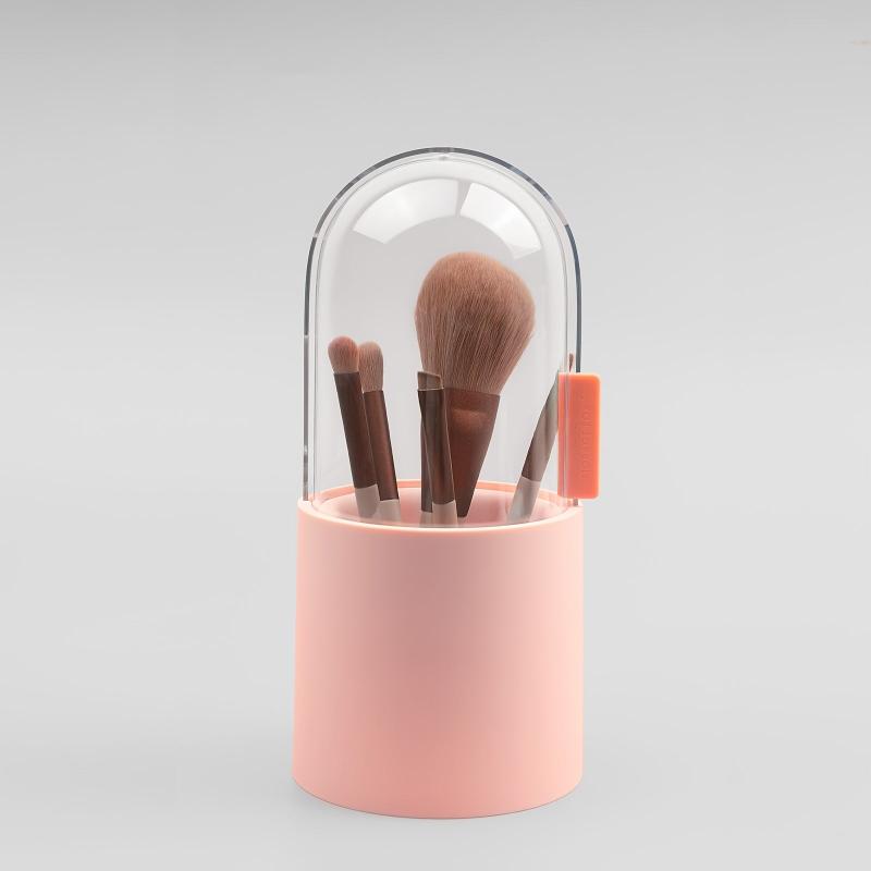 Plastic Makeup Brush Holder Organizer for Vanity