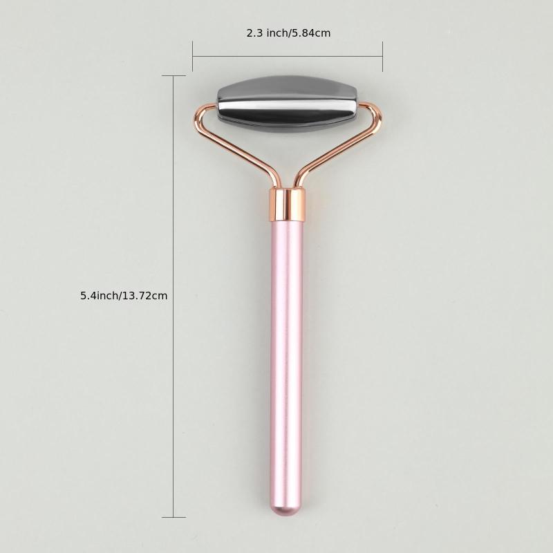Skin Care Roller Non slip Handle Facial Beauty Roller Gua Sha Massage Tool
