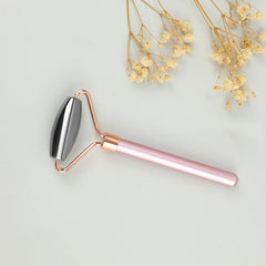 Skin Care Roller Non slip Handle Facial Beauty Roller Gua Sha Massage Tool